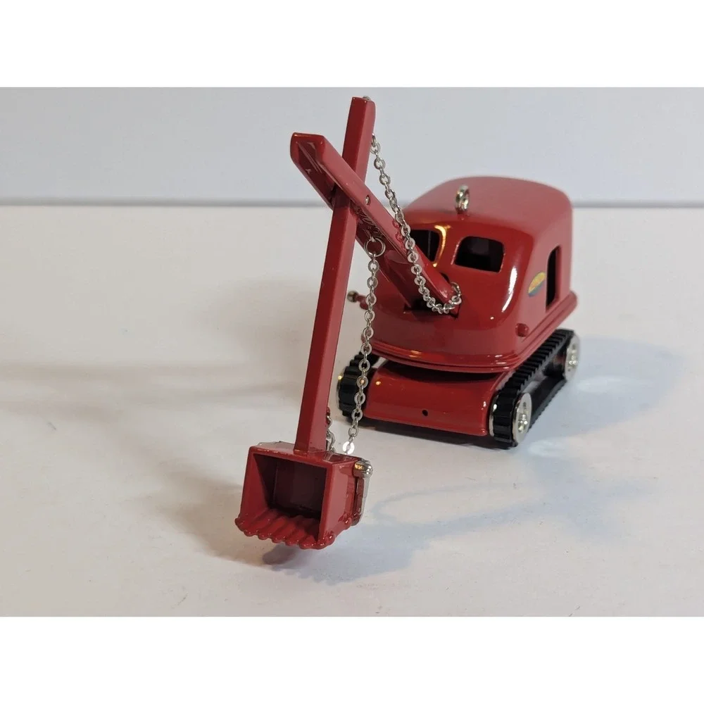 2001 Hallmark - TONKA - 1955 STEAM SHOVEL ornament - DIE-CAST